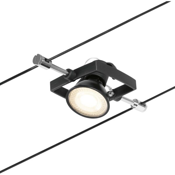 Paulmann 94434 - SADA 5xGU5,3/10W Bodové svítidlo MAC 230V černá