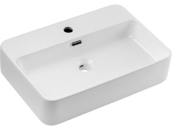 Comad Koupelnová skříňka Ocean Beige II s deskou a umyvadlem 90 cm béžová/dub olejovaný