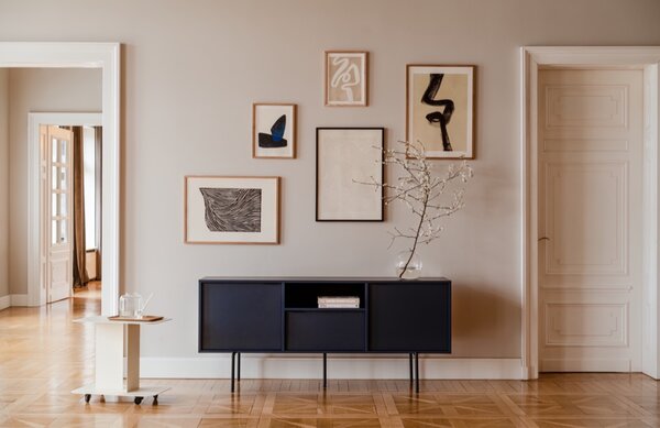 Noo.ma Modrá komoda Bau 180 x 50 cm