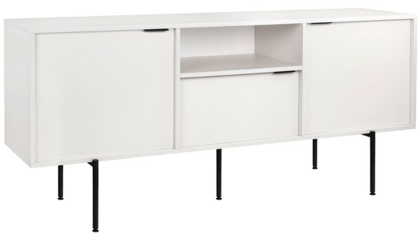 Noo.ma Šedá komoda Bau 180 x 50 cm