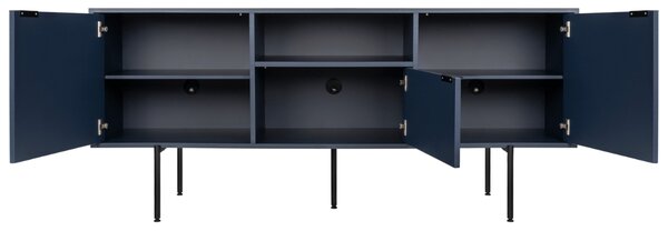 Noo.ma Modrá komoda Bau 180 x 50 cm