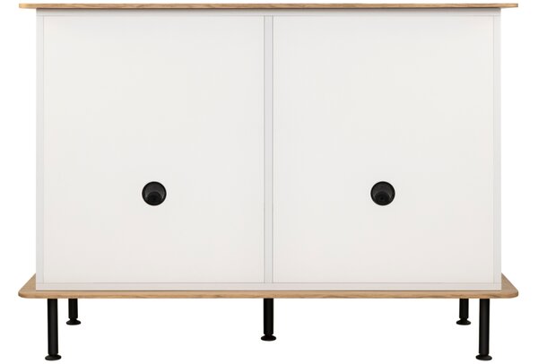 Noo.ma Šedá komoda Suumo 120 x 50 cm