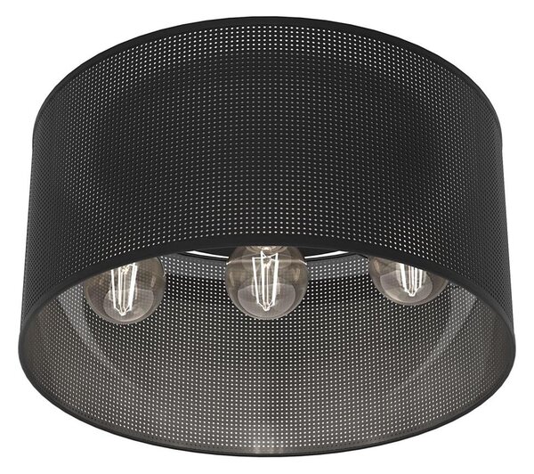 Lustr přisazený LOFT SHADE 3xE27/60W/230V černá