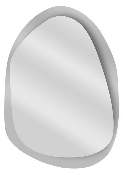 Kalune Design Dekorativní nástěnné zrcadlo Aqua 75x55 cm transparent