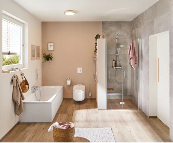 Paulmann 70882-LED/22,5W IP44 Stmívatelné koupelnové stropní svítidlo AVIAR 230V