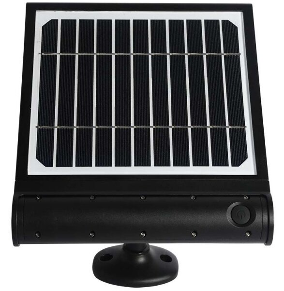 LED Solární nástěnné svítidlo se senzorem LED/8W/3,7V IP65 3000K 4000 mAh