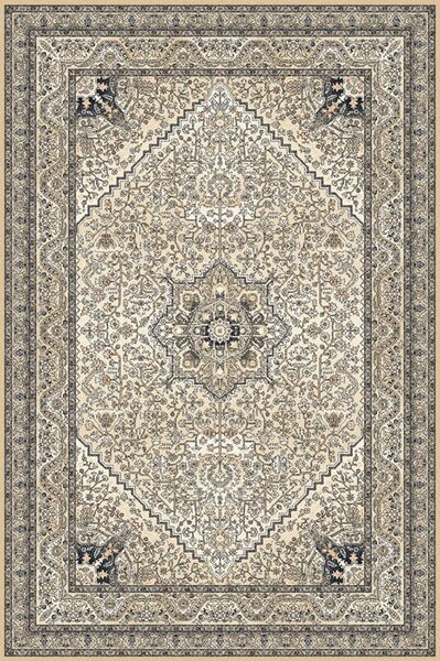 Kusový koberec vlněný Agnella Isfahan Aretuza Světle Béžový Rozměr: 160x240 cm