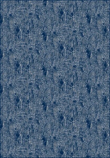 Kusový koberec vlněný Agnella Isfahan Julius Granat Modrý Rozměr: 200x300 cm