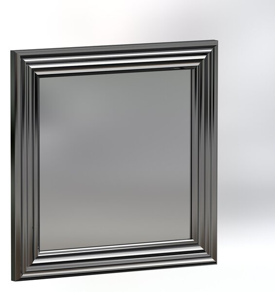 Kalune Design Sada 4 ks nástěnných zrcadel Loza 40 cm stříbrná