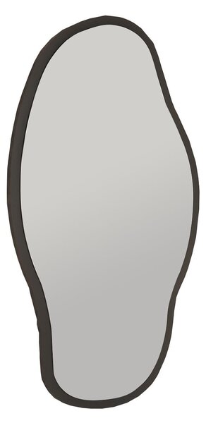 Kalune Design Dekorativní nástěnné zrcadlo Couldy 85x45 cm černé