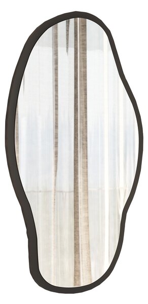 Kalune Design Dekorativní nástěnné zrcadlo Couldy 85x45 cm černé