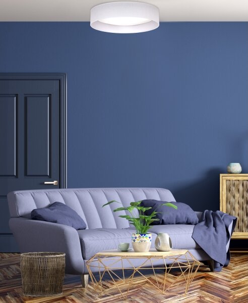 Duolla - LED Stropní svítidlo ROLLER LED/24W/230V pr. 45 cm bílá
