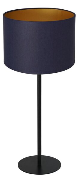 Stolní lampa ARDEN 1xE27/60W/230V pr. 25 cm fialová/zlatá