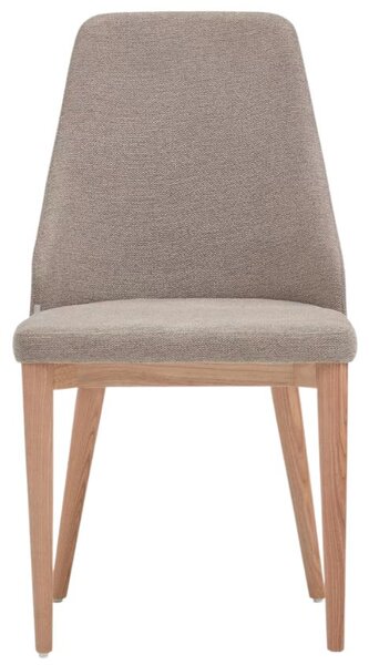 Světle hnědá látková jídelní židle Kave Home Rosie
