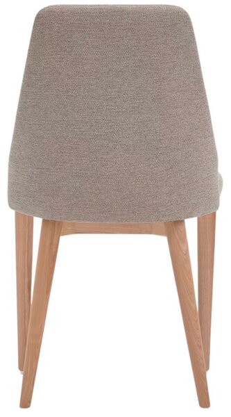 Světle hnědá látková jídelní židle Kave Home Rosie