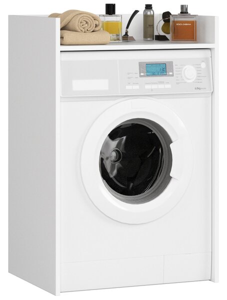Ak furniture Koupelnová skříňka nad pračku FIN II bílá