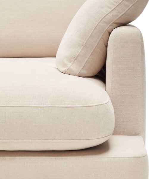 Kave Home Béžová rohová pohovka Gala 300 cm, pravá