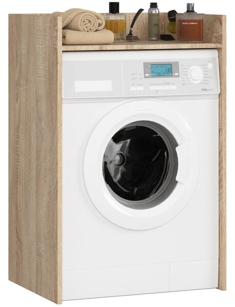 Ak furniture Koupelnová skříňka nad pračku FIN II dub sonoma