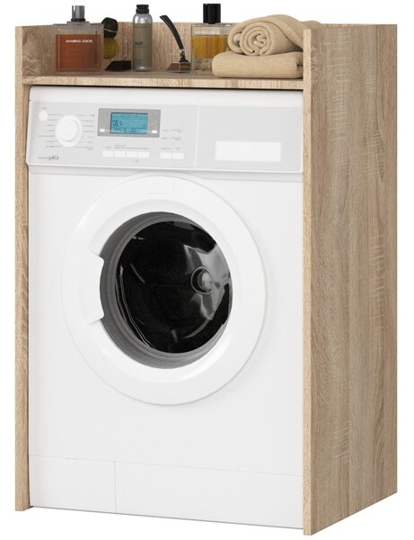 Ak furniture Koupelnová skříňka nad pračku FIN II dub sonoma