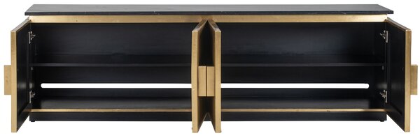 Richmond Kovový TV stolek Ironville 200 x 45 cm