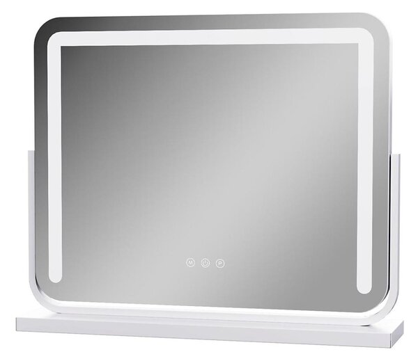 Brilagi -LED Stmívatelné make-up zrcadlo CALIFORNIA LED/22W/230V 58x43 cm bílá