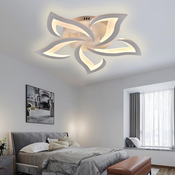 LED Stmívatelný přisazený lustr LED/55W/230V 3000-6500K + DO