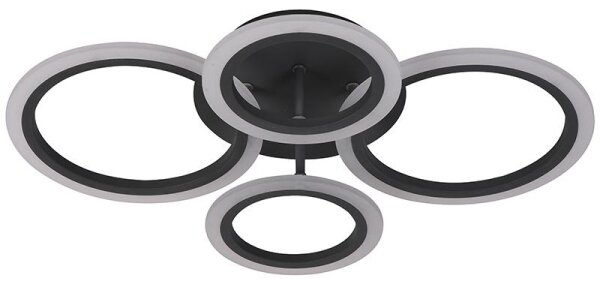LED Stmívatelný přisazený lustr LED/50W/230V 3000-6500K + DO