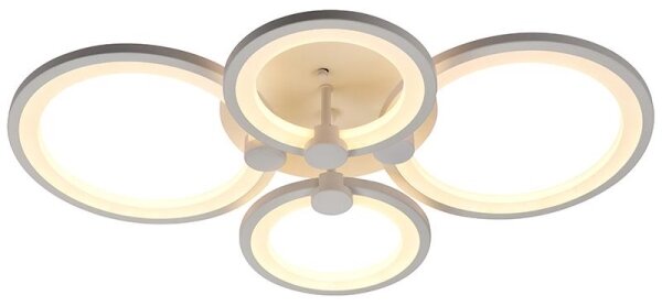 LED Stmívatelný přisazený lustr LED/65W/230V 3000-6500K + DO