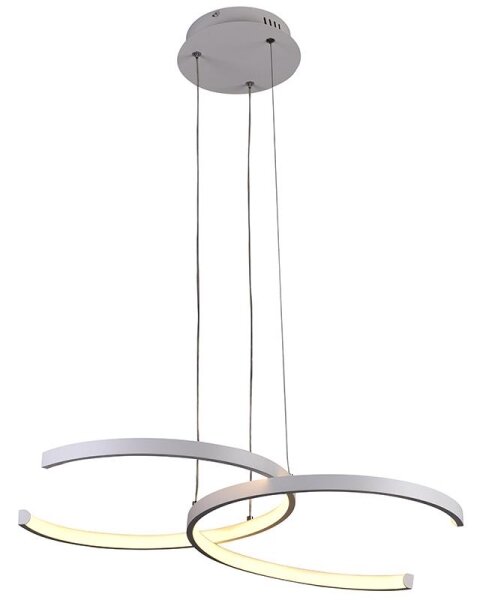 LED Stmívatelný lustr na lanku LED/50W/230V 3000-6500K + DO