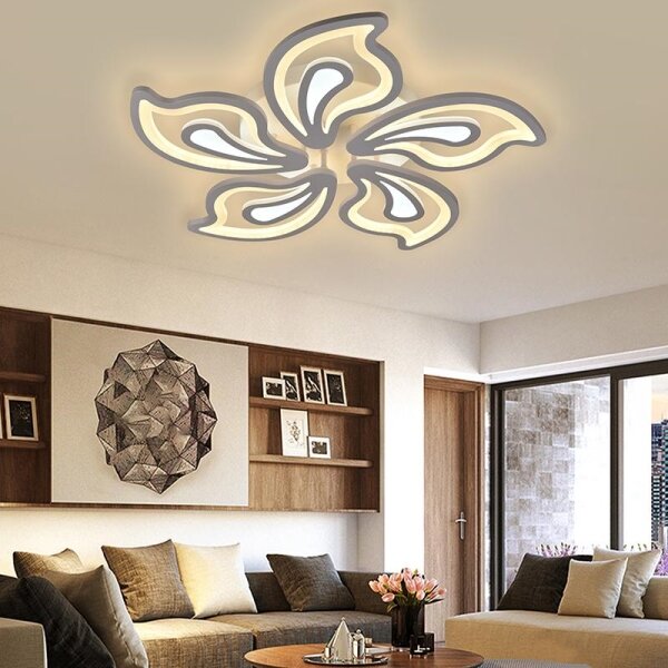 LED Stmívatelný přisazený lustr LED/125W/230V 3000-6500K + DO