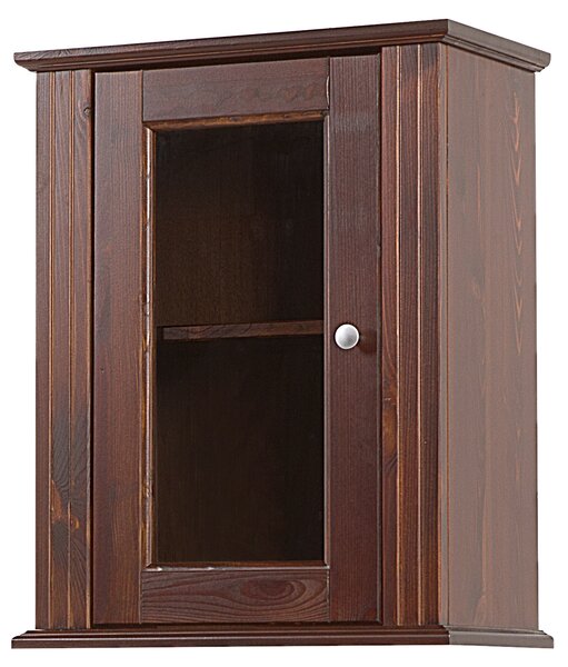 Comad Koupelnová skříňka závěsná horní Retro 40 hnědá