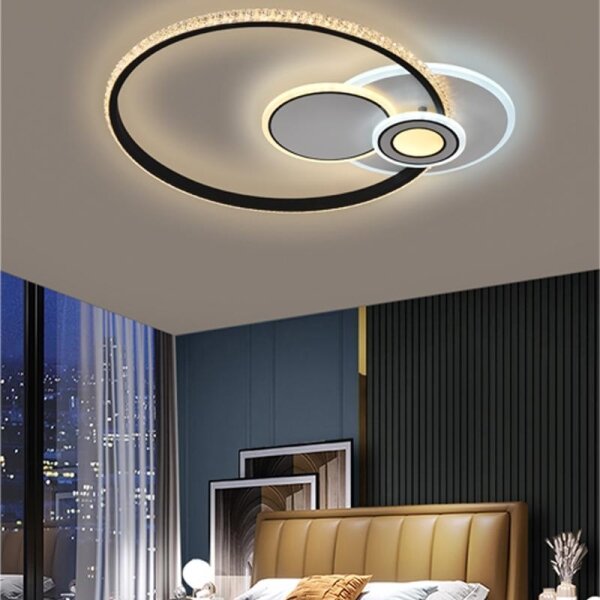 LED Stmívatelný přisazený lustr LED/80W/230V 3000-6500K + DO