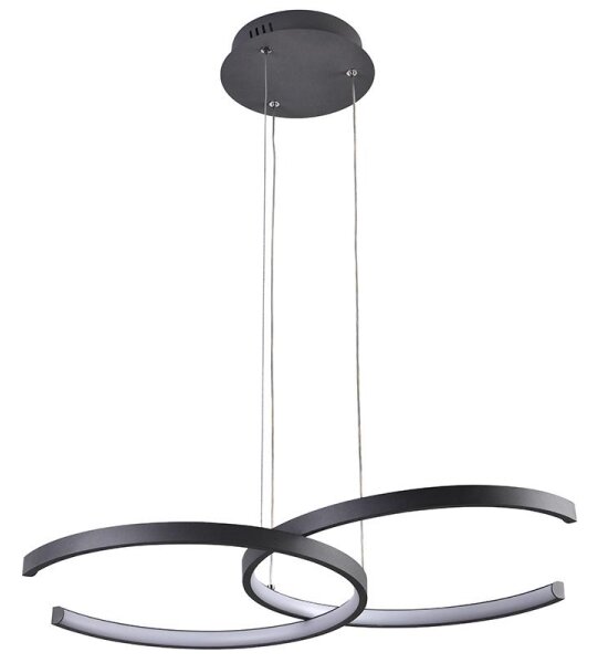 LED Stmívatelný lustr na lanku LED/50W/230V 3000-6500K + DO