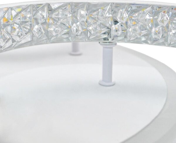LED Stmívatelný přisazený lustr LED/80W/230V 3000-6500K + DO