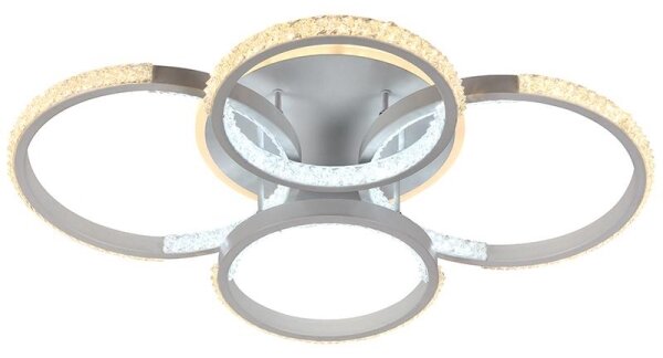 LED Stmívatelný přisazený lustr LED/80W/230V 3000-6500K + DO