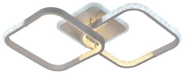LED Stmívatelný přisazený lustr LED/55W/230V 3000-6500K + DO