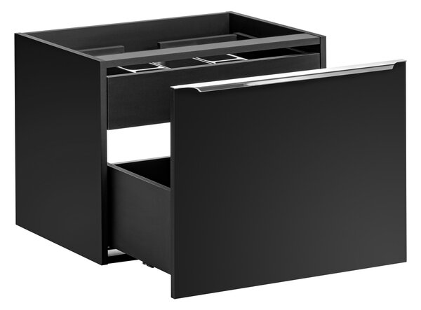 Comad Koupelnová skříňka pod umyvadlo Santa Fe Black 60 černá