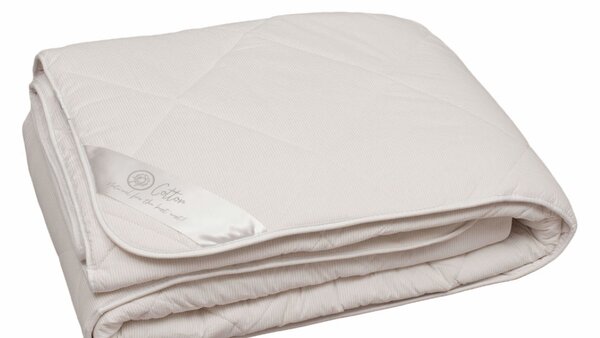 COMCO COTTON Comfort Přikrývka, 140x200 cm s přírodním bavlněným rounem