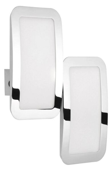 Wofi 4526.02.01.6000- SADA 2x LED Stmívatelné nástěnné svítidlo SAGA LED/8W/230V