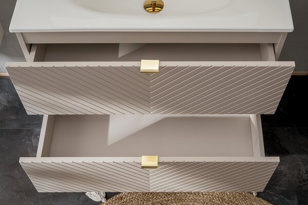 Comad Koupelnová skříňka pod umyvadlo Viva Cashmere 80 kašmír