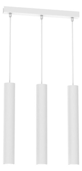 Lustr na lanku HUDSON 3xGU10/8W/230V bílá