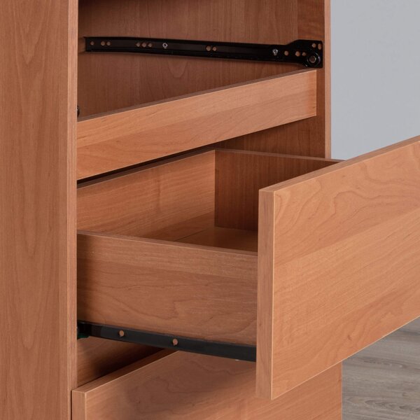 Ak furniture Rohový psací stůl B20 155 cm olše levý