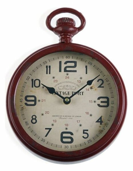 Nástěnné hodiny Versa Kov (28 x 5 x 22 cm)