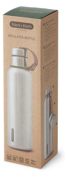 Termoláhev z nerezové oceli ve stříbrné barvě 750 ml – Black + Blum
