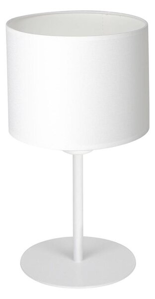 Stolní lampa ARDEN 1xE27/60W/230V pr. 18 cm bílá