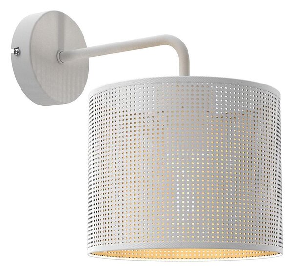 Nástěnná lampa LOFT SHADE 1xE27/60W/230V bílá/zlatá