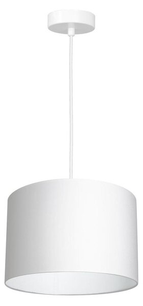 Lustr na lanku ARDEN 1xE27/60W/230V pr. 25 cm bílá