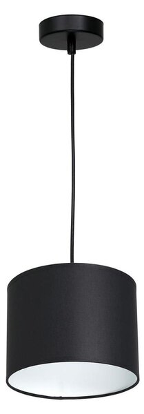 Lustr na lanku ARDEN 1xE27/60W/230V pr. 18 cm černá/bílá