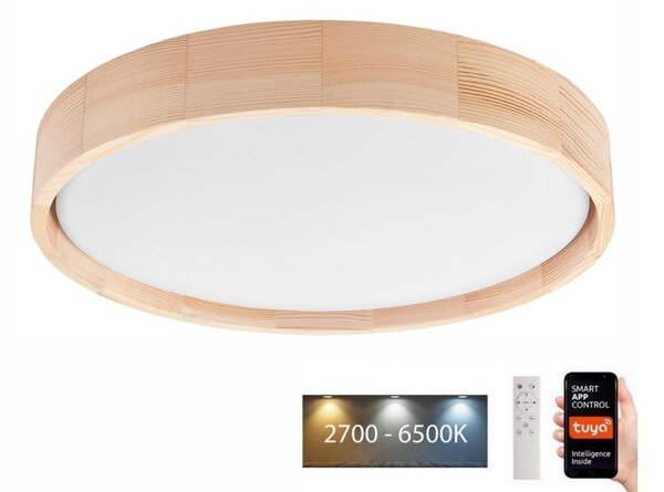 Brilagi - LED Stropní svítidlo MANAROLA SMART LED/24W/230V + DO Tuya