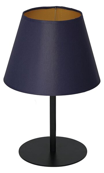 Stolní lampa ARDEN 1xE27/60W/230V pr. 20 cm fialová/zlatá